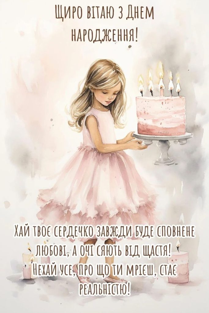 картинка 1 привітання з днем народження для дівчаток, привітання з днем народження для дівчат
