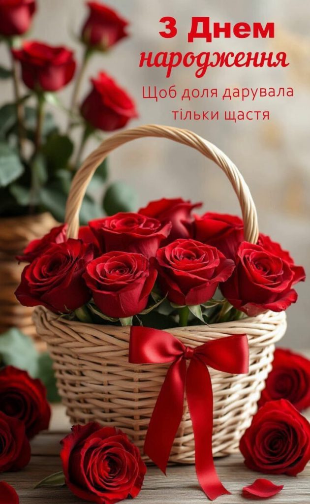 картинка 3 Привітання з Днем народження жінці колезі