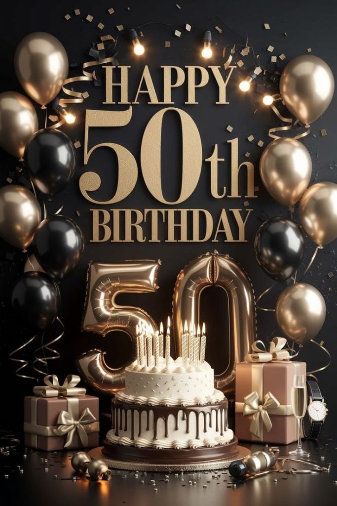 картинка 3 привітання з ювілеєм 50 років мужчині